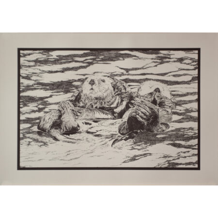 Sea Otters - Ltd Edition Print